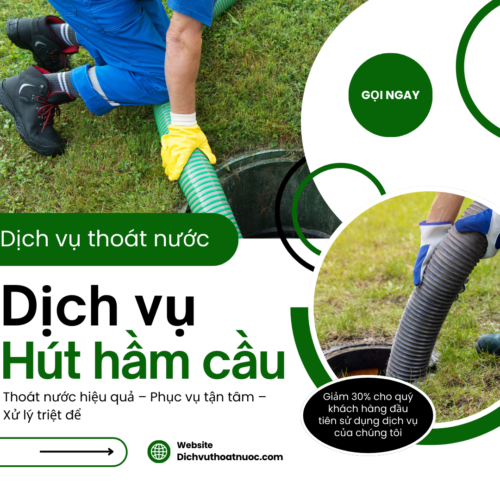 Dịch vụ hút hầm cầu nhanh chóng