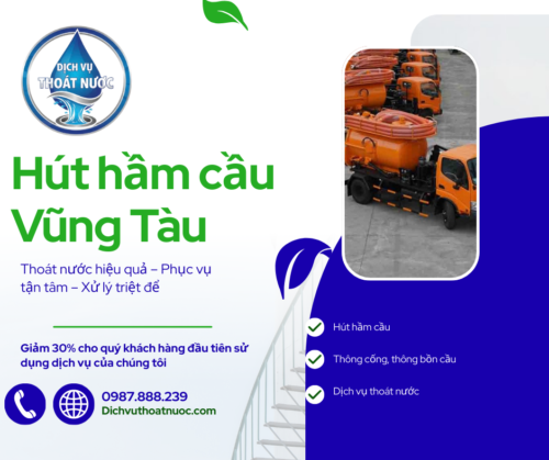 Dịch vụ hút hầm cầu vũng tàu